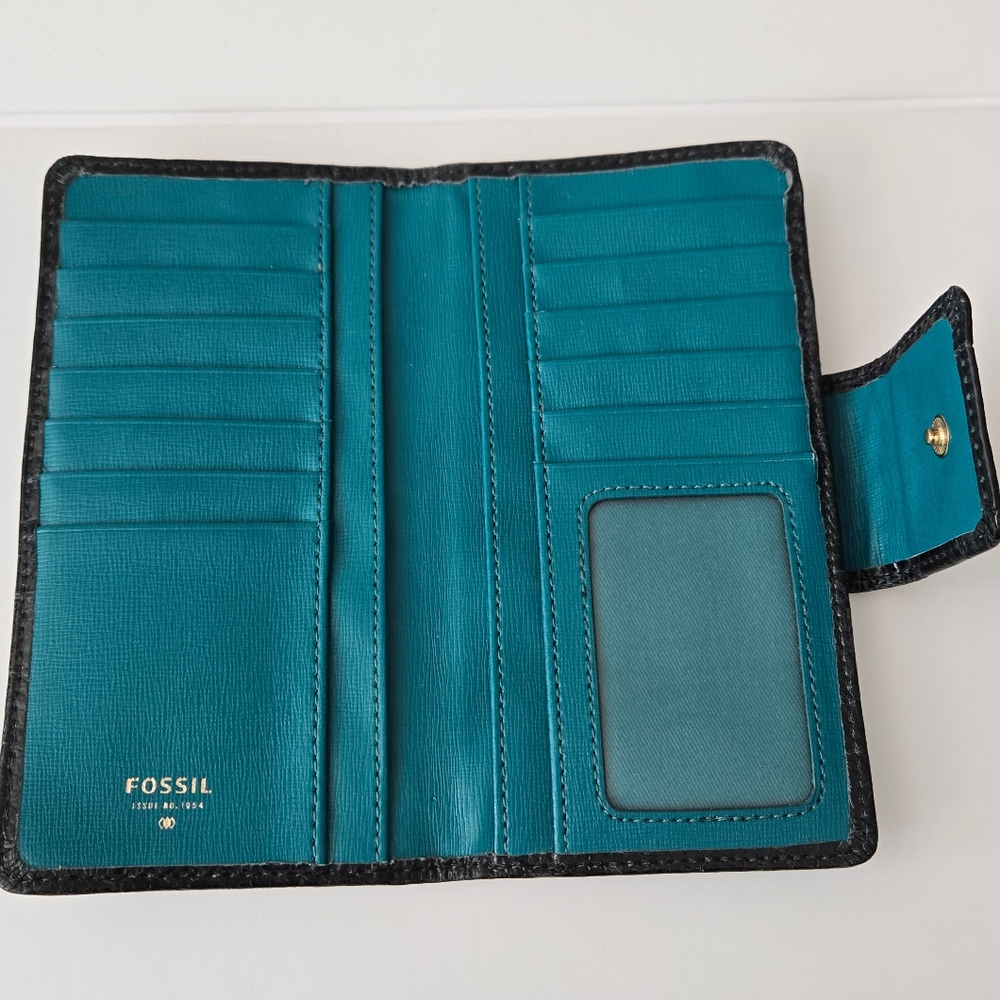 Fossil Issue 1954 Line Cow Hide Leather Crocodile… - image 3